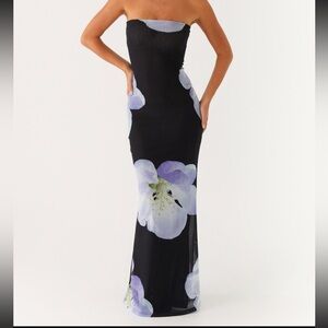 Peppermayo Jorja Maxi Dress - flower print